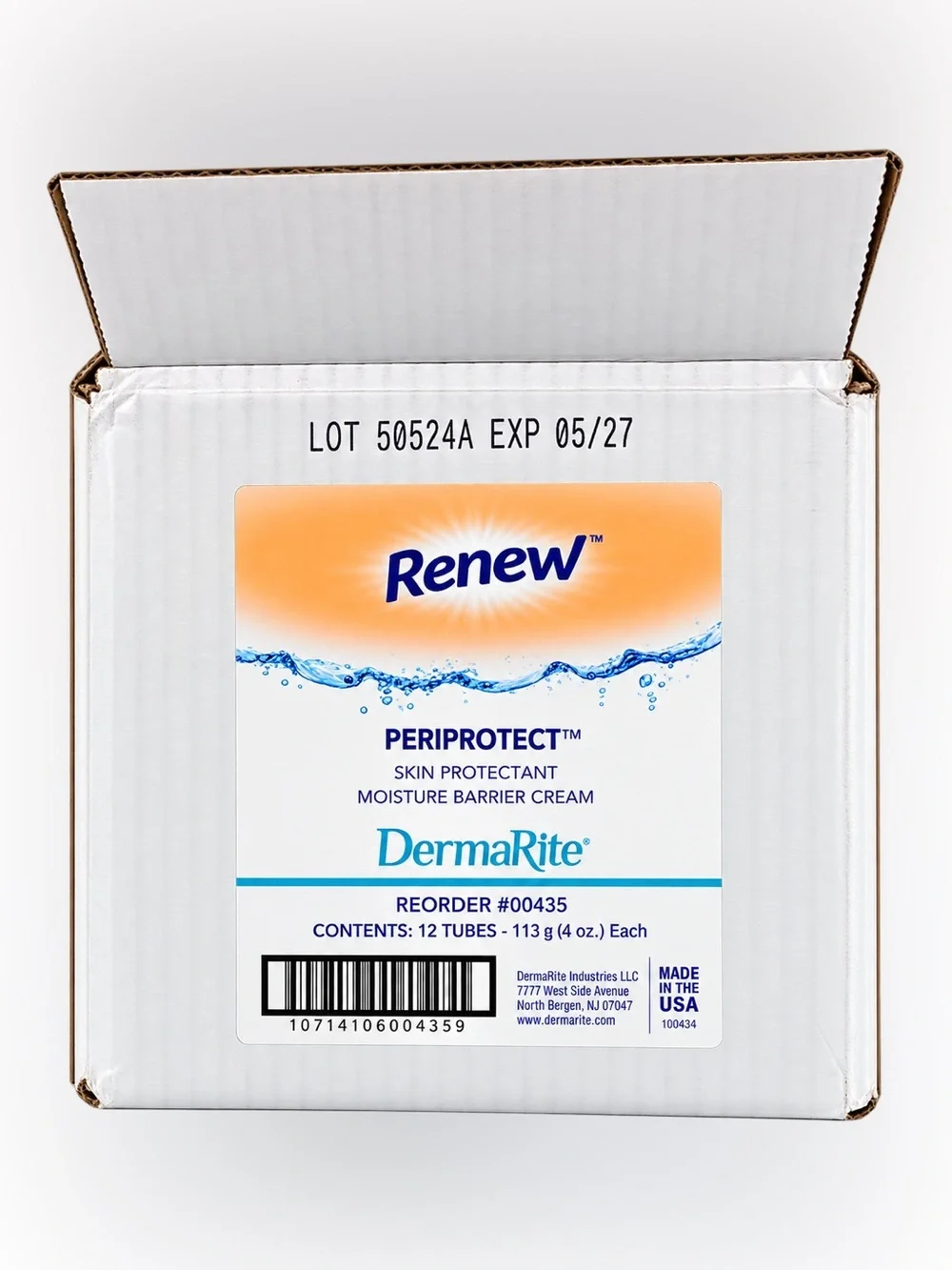 Renew PeriProtect Moisture Barrier Cream - Orange/White